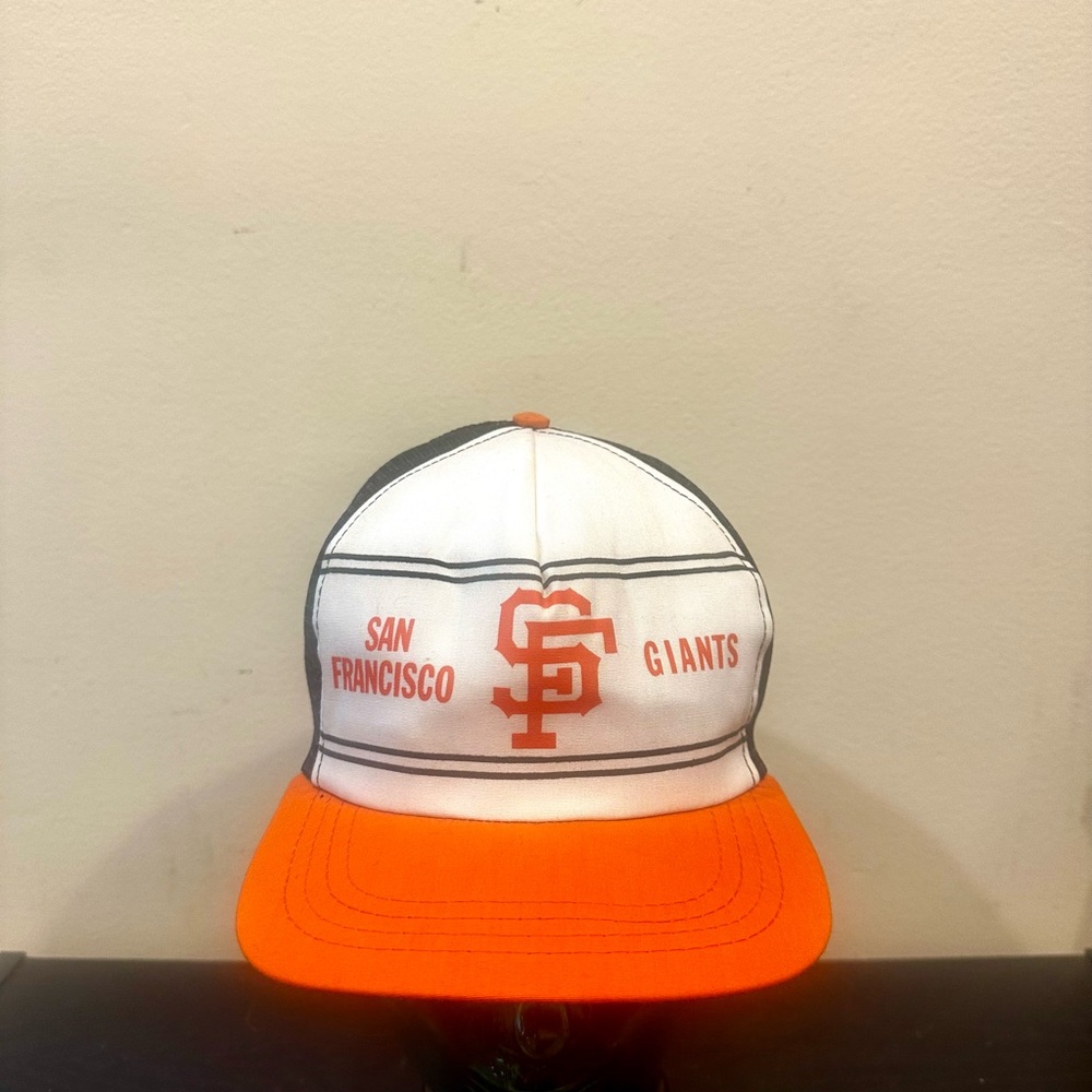 Vintage San Francisco Giants SnapBack Union Made Trucker Style Hat Cap